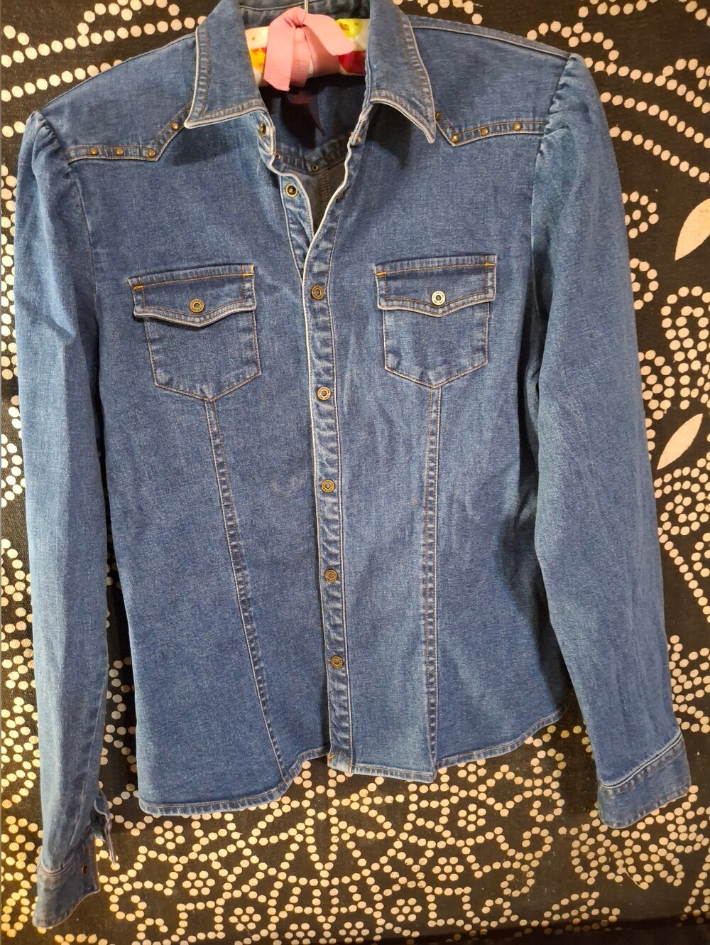 Ralph Lauren Distressed Denim Jacket - Blue